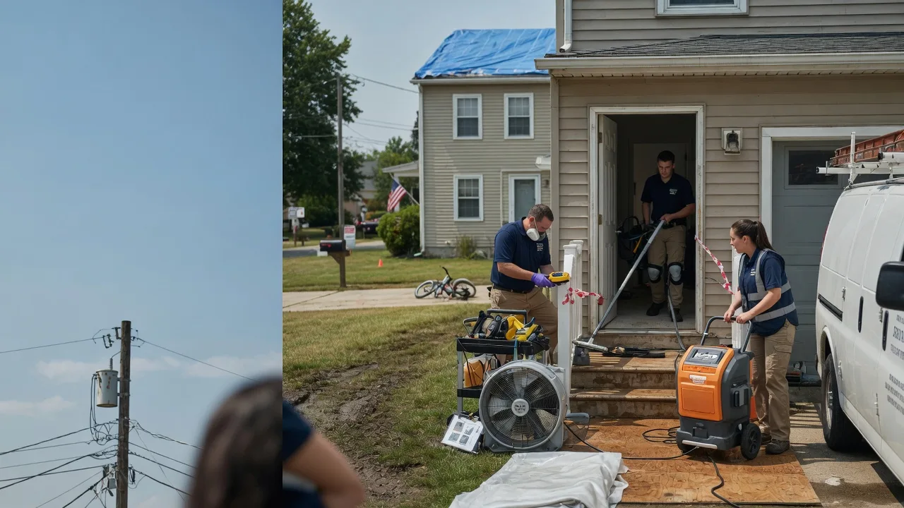 Water Damage Repair in Hansford, WV near me
